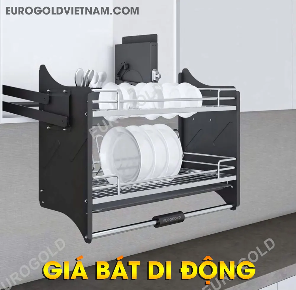 Giá bát di động