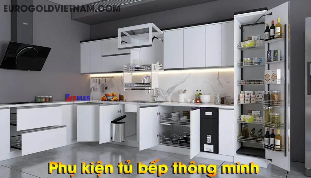 Phụ kiện tủ bếp thông minh