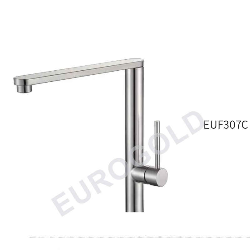 Vòi rửa chén Eurogold EUF307C chính hãng lắp đặt bồn rửa bát