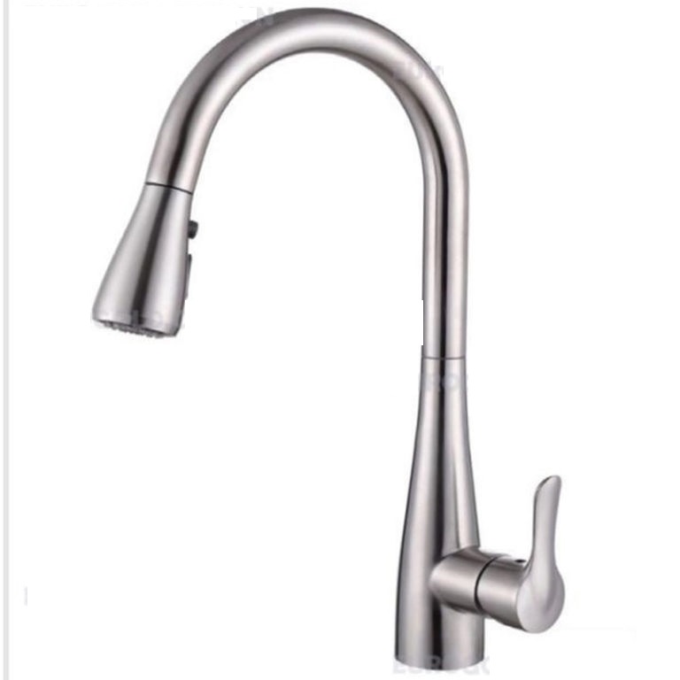 Vòi rửa chén Eurogold EVF119MR chính hãng lắp đặt bồn rửa bát